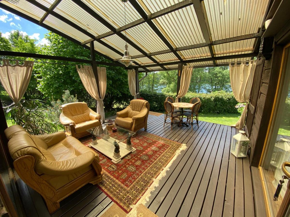 Akmenos Villas & Bungalow Brazuole Экстерьер фото
